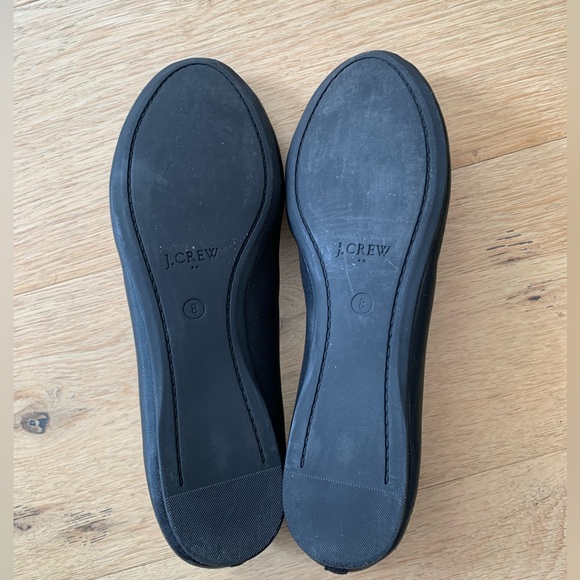 Black leather ballet flats from J. Crew - Picture 2 of 5